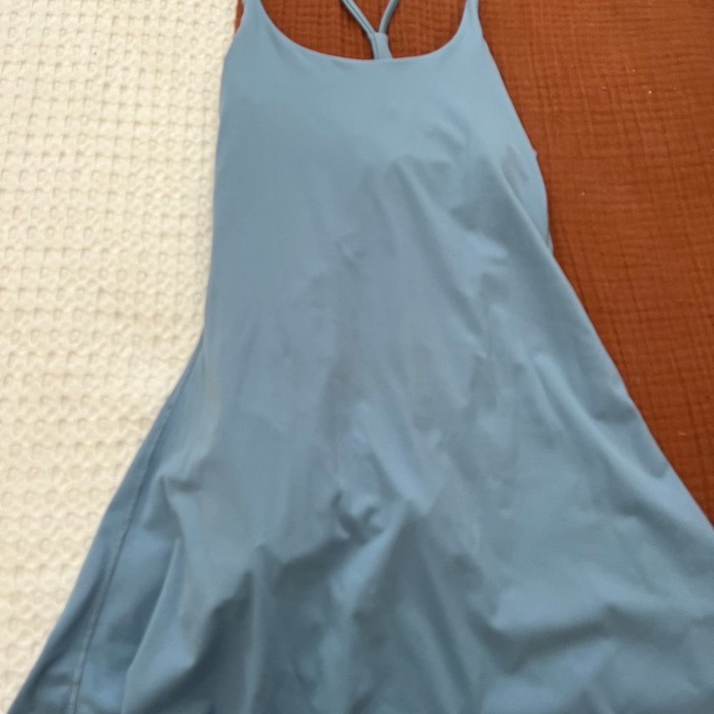 Workout dress with built in shorts
